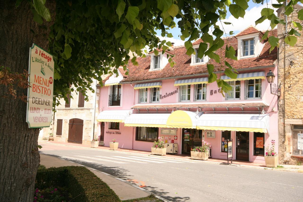 Auberge Les Tilleuls Hotel Vincelottes Bagian luar foto